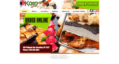 Desktop Screenshot of brooklynkotosushi.com